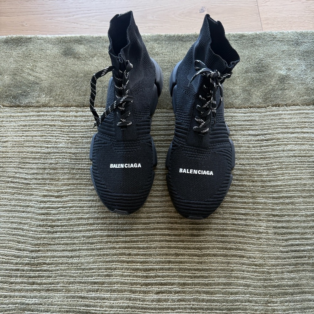 Balenciaga Speed 2.0 Lace-up Recycled Knit Sneaker - Picture 2 of 7